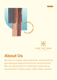About Us Corporate Flyer Design