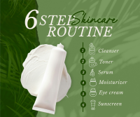 6-Step Skincare Routine Facebook post Image Preview