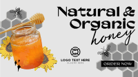 Delicious Organic Pure Honey Animation Image Preview