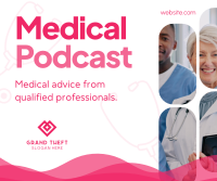 Medical Podcast Facebook Post Design