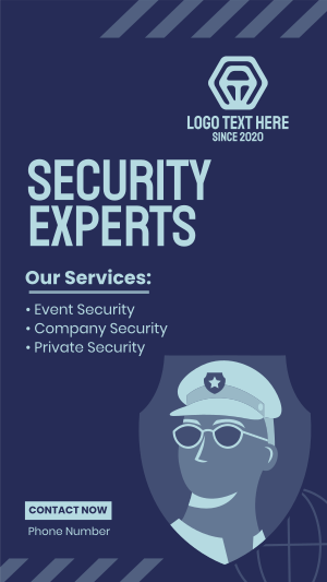 Security Experts Services Instagram story