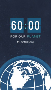 60 Minutes Planet Instagram Story Design