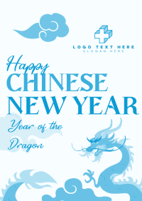 Dragon Chinese New Year Flyer Image Preview