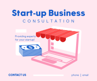 E-commerce Business Consultation Facebook Post Design