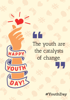 Youth Day Quote Flyer Image Preview