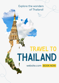 Explore Thailand Poster Design