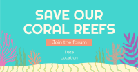 Coral Reef Conference Facebook Ad Design