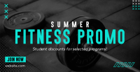 Summer Fitness Deals Facebook Ad Design