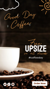 Good Day Coffee Promo Instagram Story Design
