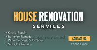 House Renovation Facebook Ad Design