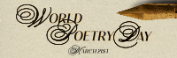 World Poetry Day Pen Twitter Header Image Preview