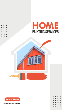 Home Painting Services Instagram Story Design