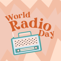 Radio Day Celebration Instagram Post Design