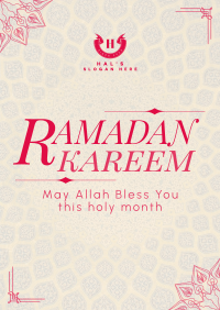 Psychedelic Ramadan Kareem Poster Image Preview