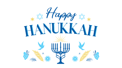 Hanukkah Menorah Facebook event cover Image Preview