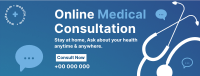 The Online Medic Facebook cover Image Preview