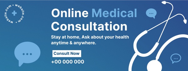 The Online Medic Facebook Cover Design Image Preview