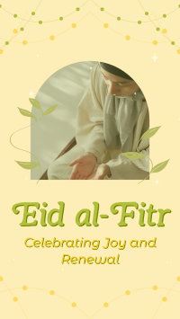 Blessed Eid Mubarak Instagram Reel Design