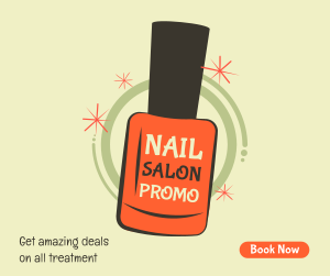 Nail Salon Discount Facebook post