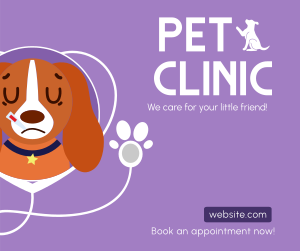 Pet Clinic Facebook post Image Preview