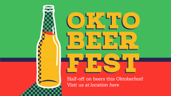 OktoBeer Fest Facebook Event Cover Design