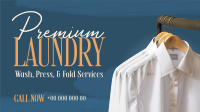 Premium Laundry Service Animation Preview