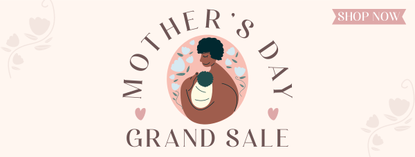 Maternal Caress Sale Facebook Cover Design Image Preview