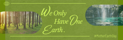 Celebrating Earth Day Twitter header (cover) Image Preview