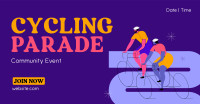 Let's Go Cycling Facebook Ad Design