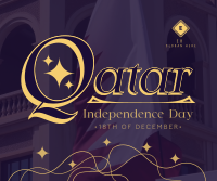 Qatar National Day Facebook post Image Preview