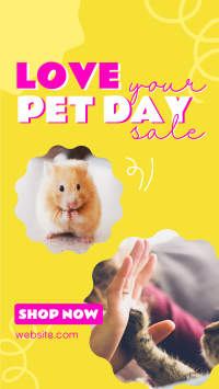 Love Your Pet Day Sale Instagram reel Image Preview