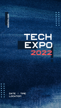 Tech Expo Facebook story Image Preview
