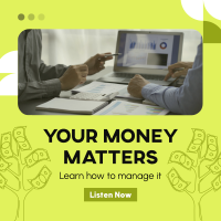 Money Matters Podcast Instagram post Image Preview