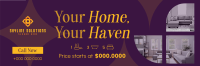 Luxurious Haven Twitter Header Image Preview