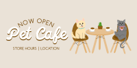 Pet Cafe Opening Twitter post Image Preview