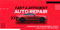 Modern Auto Repair Shop Twitter post Image Preview