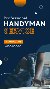 Handyman Duties TikTok Video Design