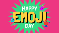 Happy Emoji Day Animation Design