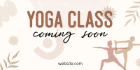 Yoga Class Coming Soon Twitter post Image Preview