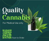 Herbal Marijuana for all Facebook Post Design