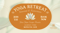 Yoga Retreat Day Facebook Event Cover Image Preview