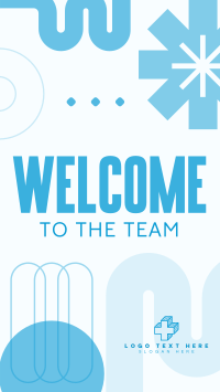Corporate Welcome Greeting Facebook Story Design