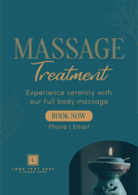 Massage Treatment Wellness Flyer Image Preview