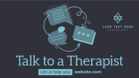Mental Health Therapy Facebook event cover Image Preview