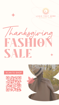 Retail Therapy on Thanksgiving Facebook story Image Preview