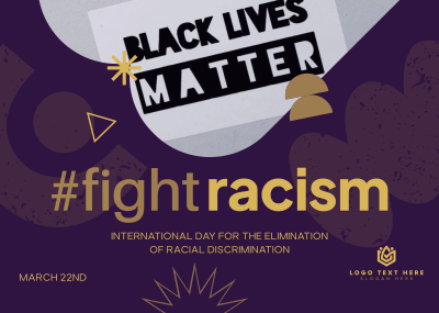 Elimination of Racial Discrimination Postcard Image Preview