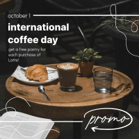 Coffee Day Promo Instagram Post Design