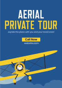Aerial Private Tour Flyer Design