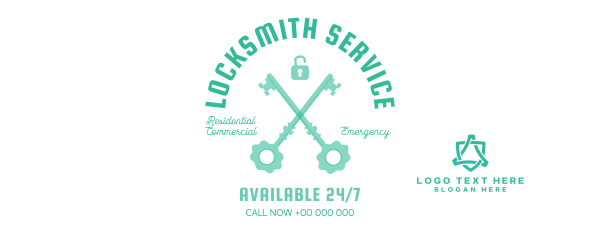 Vintage Locksmith Facebook Cover Design Image Preview