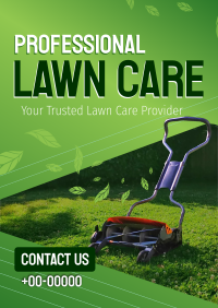 Professional Lawn Care Flyer Design